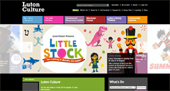 Desktop Screenshot of lutonculture.com